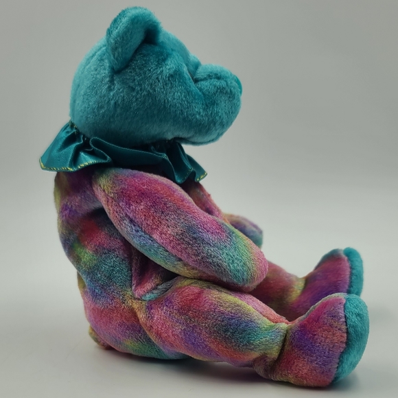 Ty December Turquoise Birthday Bear Beanie Babies Baby Collection With Tags - Picture 3 of 4